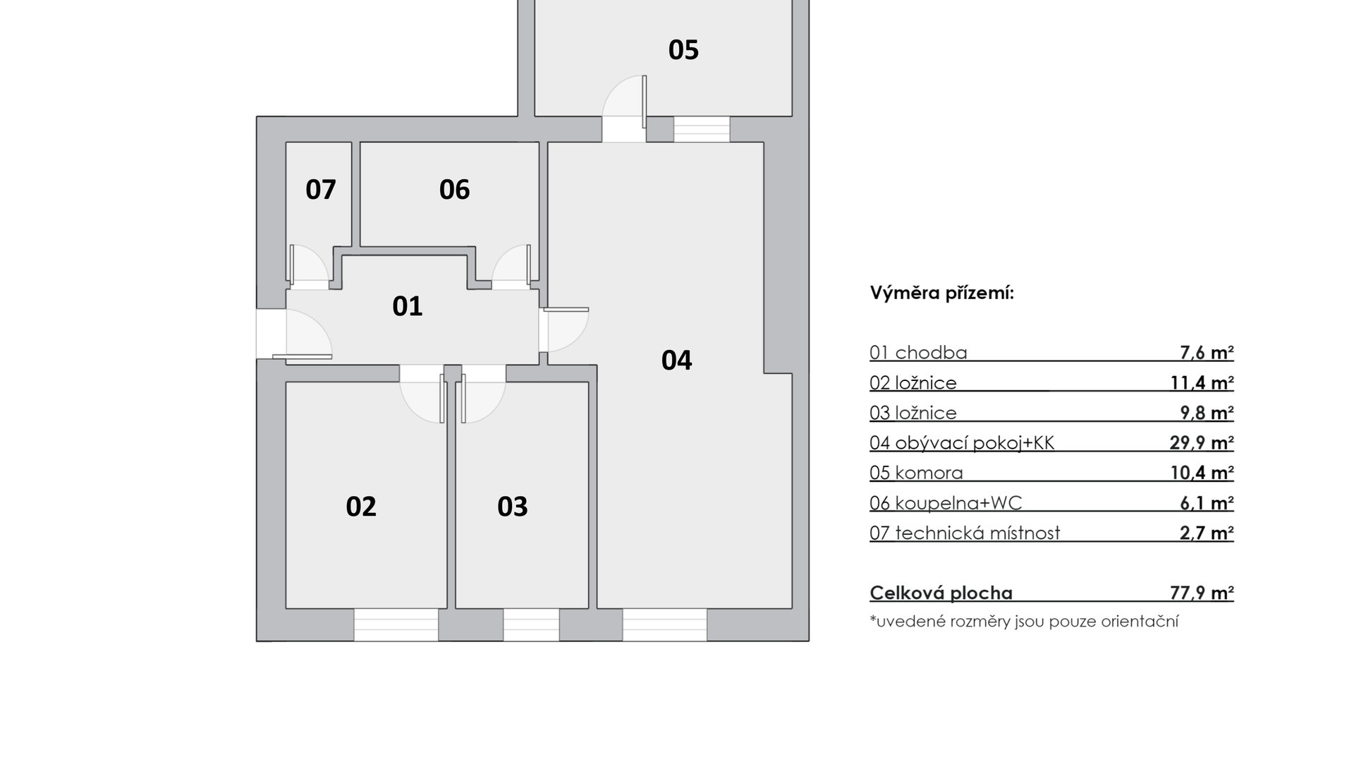 Prodej novostavby 3+kk ,83 m², Praha 5 - Radlice, ulice Na Farkáně III