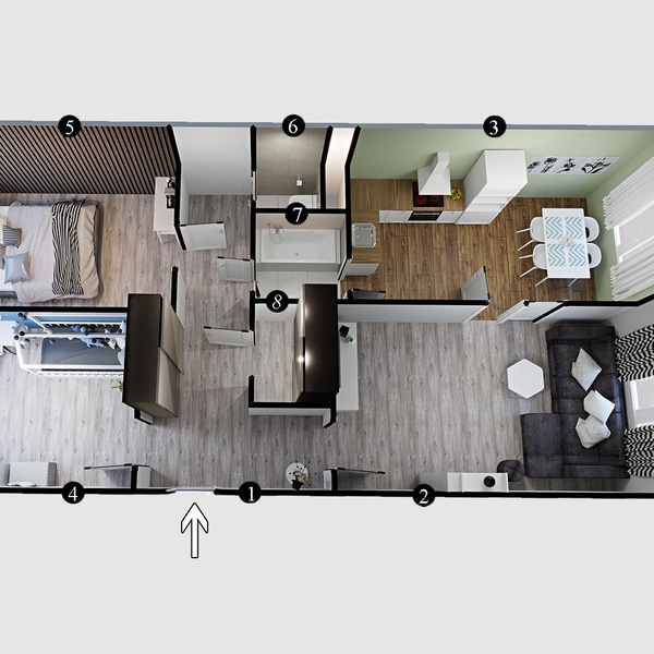Prodej bytu 3+1 v OV,  68 m² v Mostě