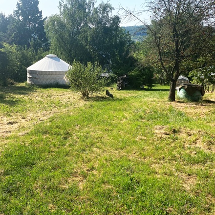 Pronájem zahrady 1994 m²  s  jurtou, Černošice