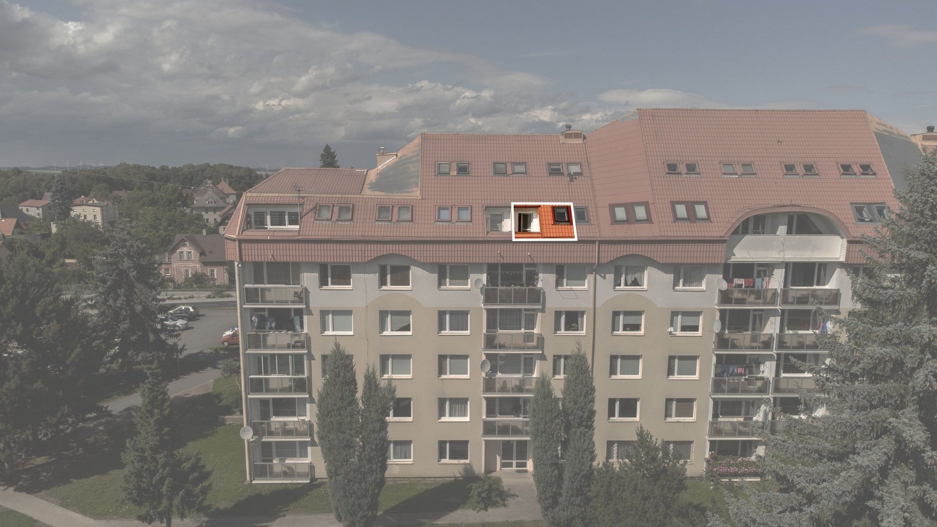 Pronájem bytu 2+1, 42 m² v Hrádku nad Nisou