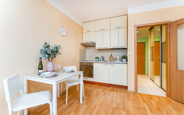 Prodej bytu 1+kk, 23 m² - Praha - Michle