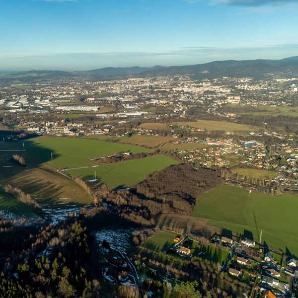 Prodej souboru pozemků (67 649 m²) na úpatí Ještědského hřebenu, Šimonovice