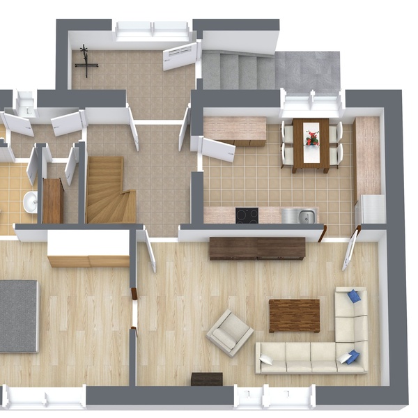 798 - 6. Floor - 3D Floor Plan