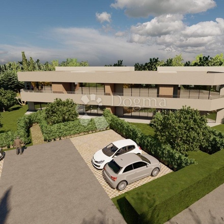 Prodej bytu 3+kk s terasou a parkovacím stáním v novostavbě, 76 m², Poreč - Chorvatsko