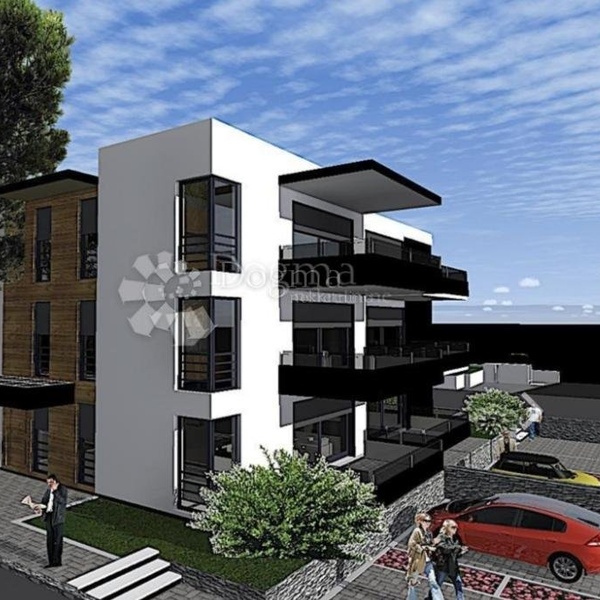 Prodej bytu 4+kk v designové novostavbě na pobřeží Jaderského moře s balkonem, terasou a garážovým stáním, 105 m², Medulin - Chorvatsko