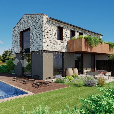 Prodej luxusního domu s bazénem, vlastním wellness a krásnou zahradou, 160 m², Bale - Istrie - Chorvatsko