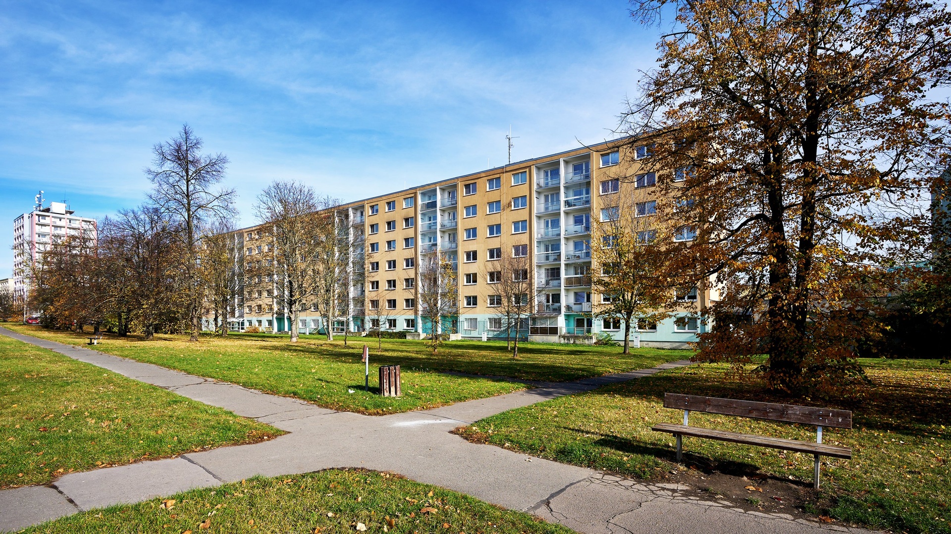 Pronájem bytu 2+1, 54m², Polská - Kladno