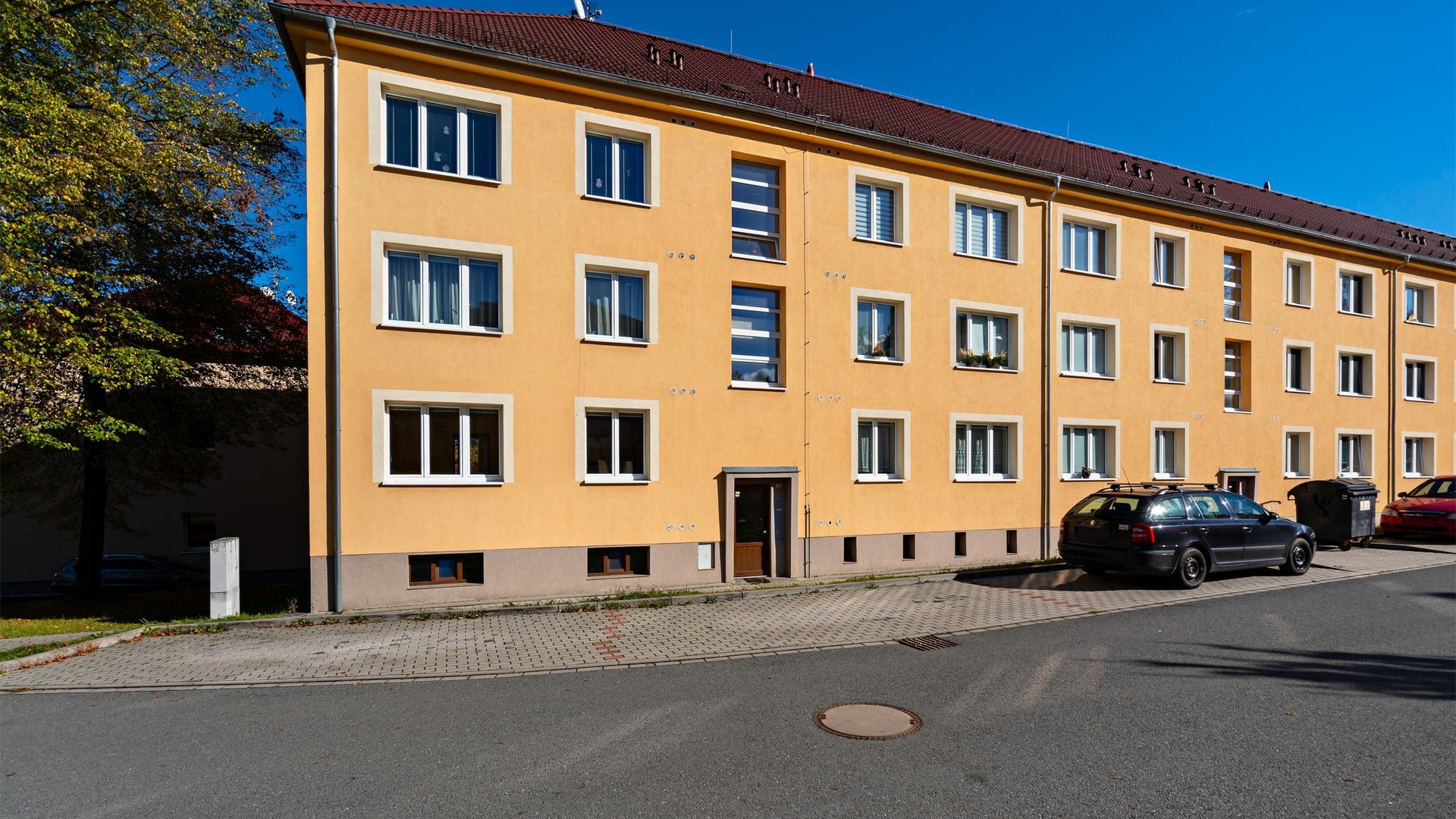 Prodej bytu s balkonem 2+1, 61 m², Holoubkov, okres Rokycany