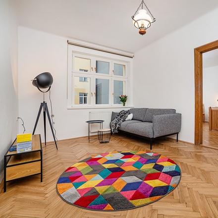 Prostorný byt 2+1 s komorou / lodžie (58 m2), Sokolovská, Praha 8 - Karlín