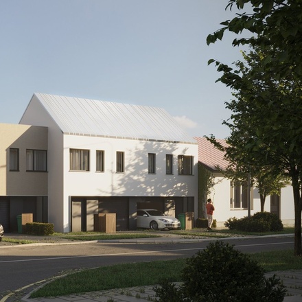 Prodej, Nízkoenergetické rodinné domy 145 m2, pozemek 152 m² - Olšany u Prostějova