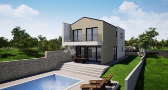 Prodej moderního dvojdomu 145 m² v klidné lokalitě u Malinské, Krk, Chorvatsko
