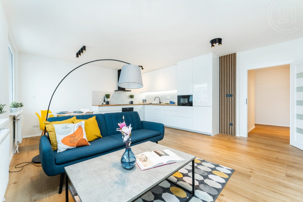 Prodej nového bytu 3+kk (72 m²) s lodžií (7 m²) a