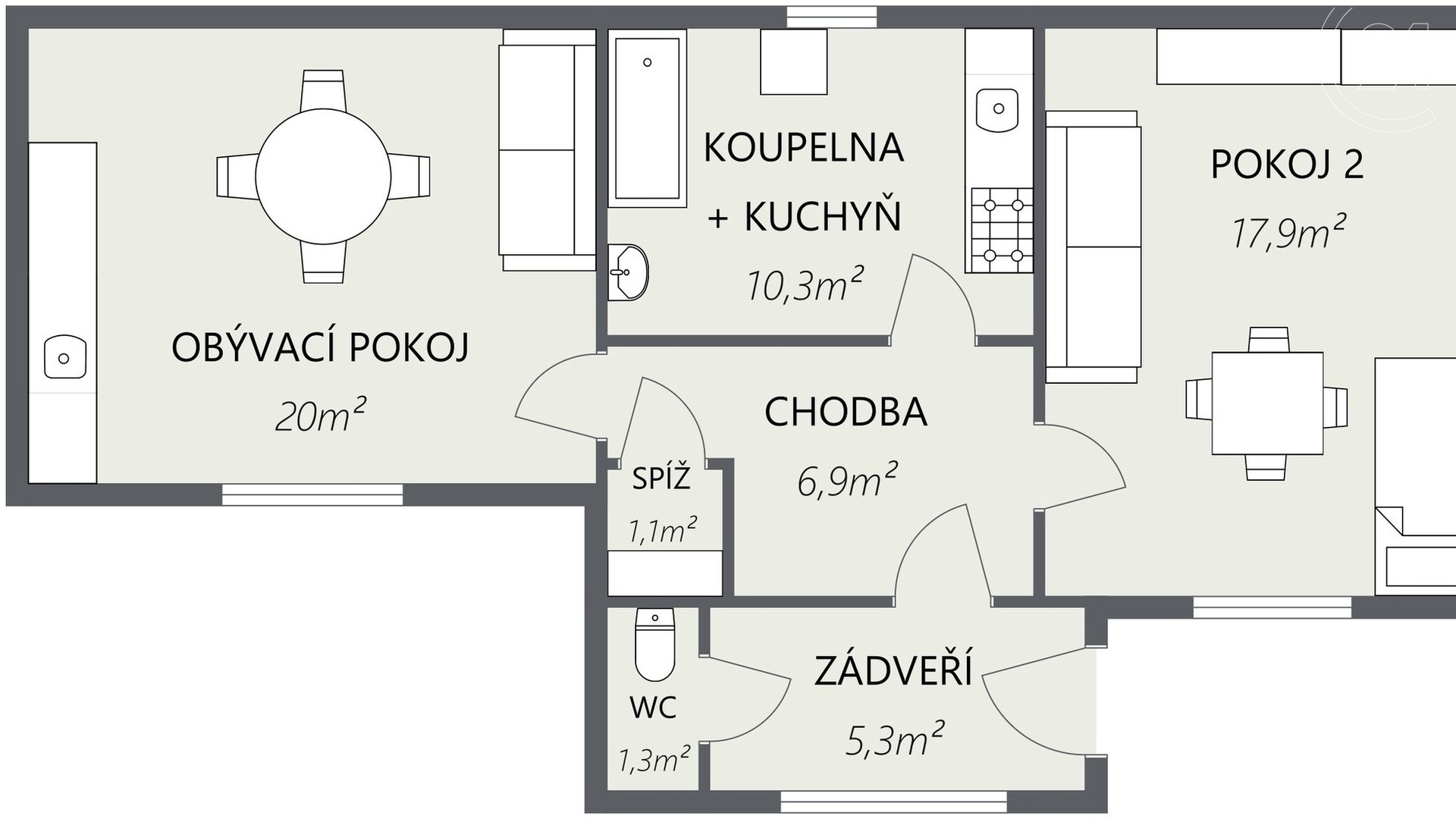 Prodej rodinného domu/zemědělské usedlosti 82 m² s pozemky 1824 m² - Hlohovčice, okres Domažlice