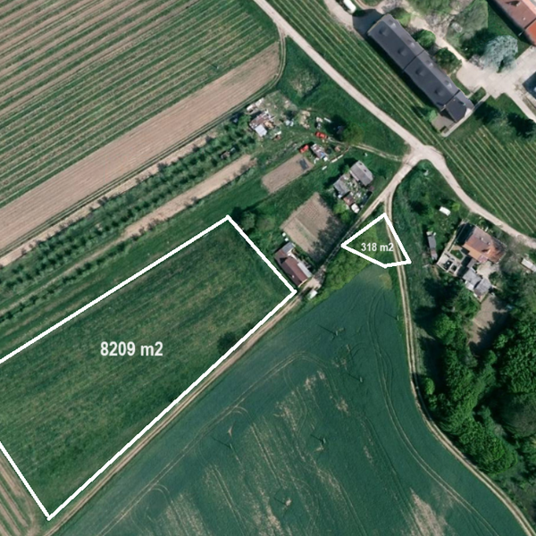 Prodej pozemku 8528 m², Bzenec