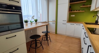 Pronájem bytu 2+1 s lodžií a sklepem 62 m2, ul. Opálkova, Brno - Bystrc