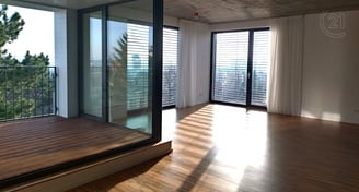 Pronájem bytu 3+kk, 86,03 m² + 7,73 m² terasa v novostavbě, Praha - Strašnice