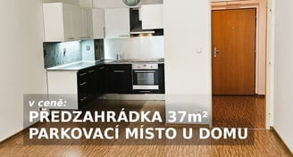 Prodej bytu 2+kk, OV, se zahrádkou a park. stáním, Brno-Slatina, ul. Křehlíkova