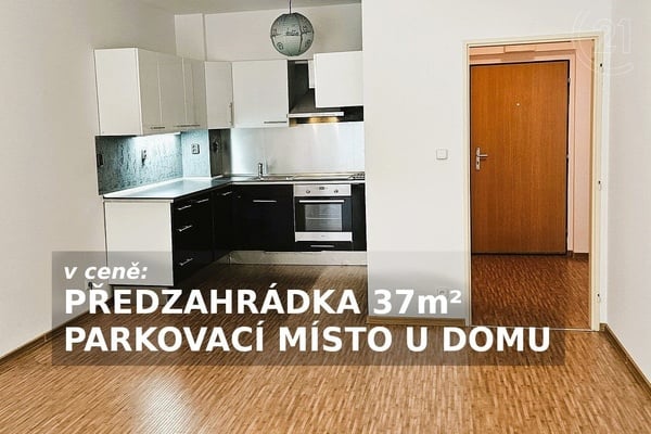 Prodej bytu 2+kk, OV, se zahrádkou a park. stáním, Brno-Slatina, ul. Křehlíkova