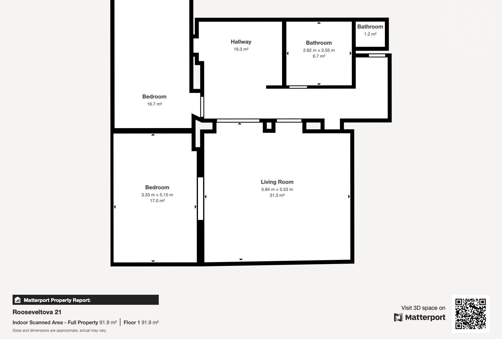 Byt 3+1 ( 92 m²) ve Svitavách se zahrádkou k prodeji