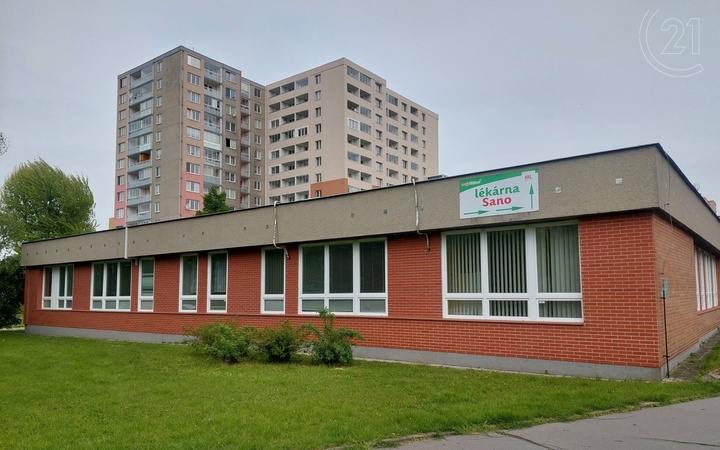 Prodej  komerčního prostoru – zdravotního střediska 1826 m2  Přerov I. Město – ul. Budovatelů