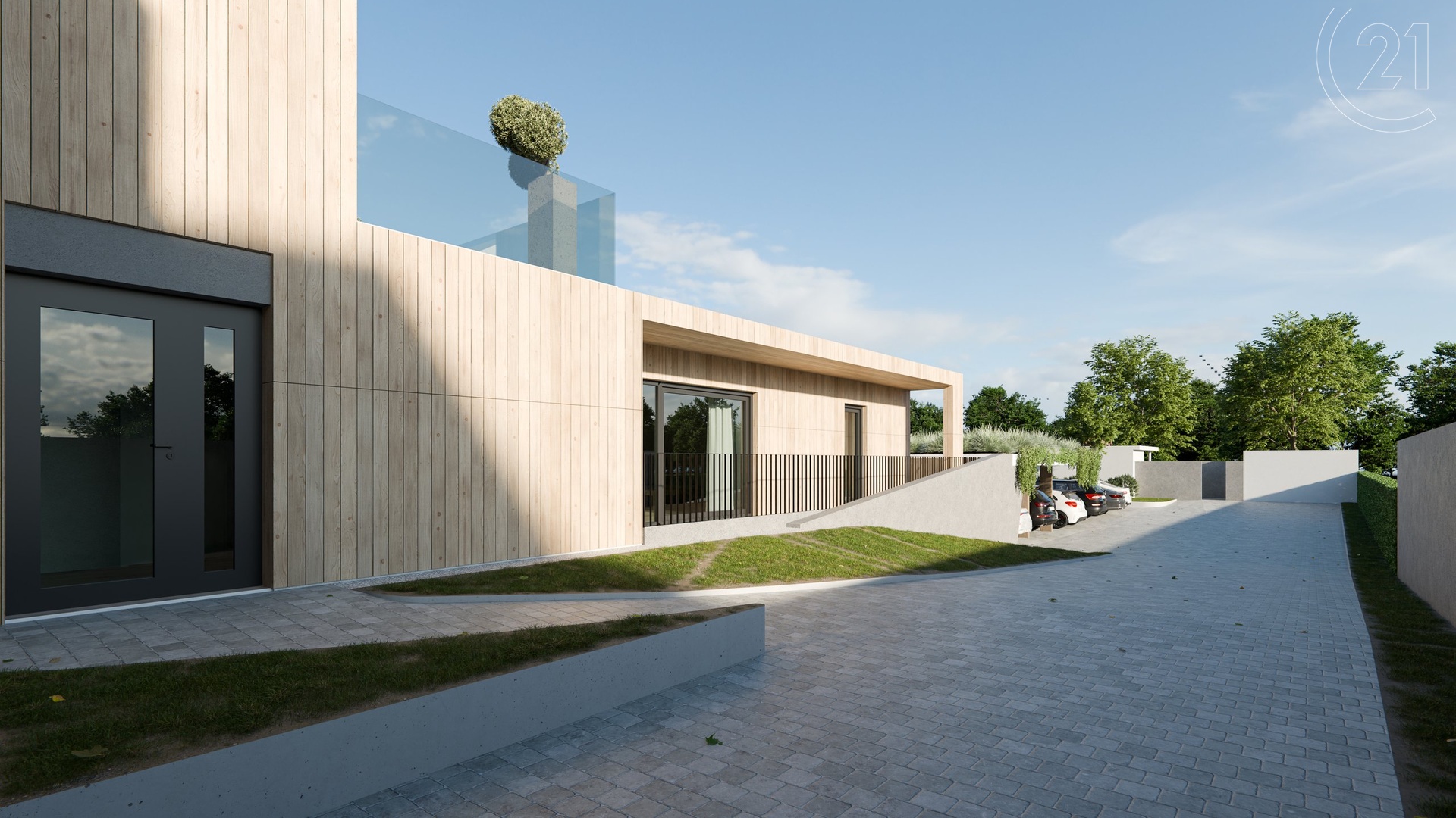 Nový, nadstandardní byt 3+kk s terasou, komorou a parkovacím stáním v novostavbě v Olomouci-Nemilanech