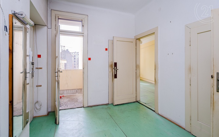 Prodej bytu 2+1/B, 88 m² , Svatoslavova ul., Praha - Nusle