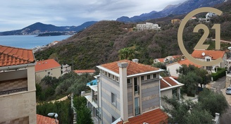 Prodej bytu 2+kk s výledem na moře, 44 m² - Pržno, Černá Hora