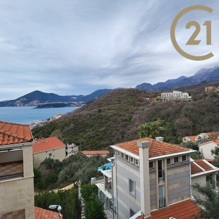 Prodej bytu 2+kk s výledem na moře, 44 m² - Pržno, Černá Hora