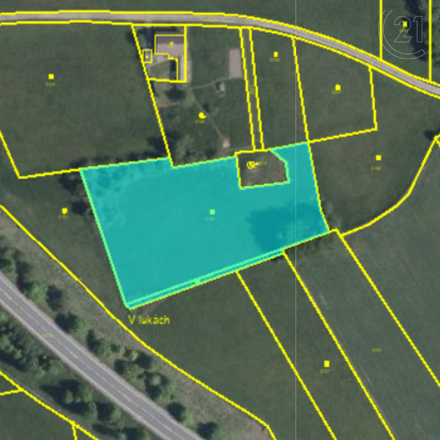 Prodej pozemky - trvalý travní porost, 5 046 m² - Vamberk