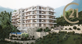 Prodej bytu v komplexu hotelového typu v , 49 m² - Bečiči, Černá Hora