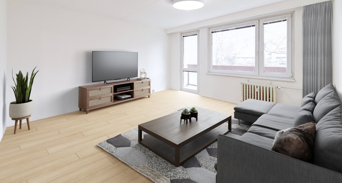 Návrh obývacího pokoje