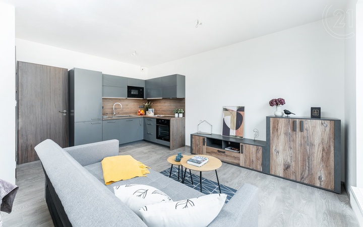 Prodej nového bytu 1+kk (37 m²) - Liberec IV-Perštýn