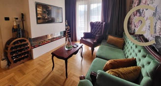 Prodej bytu 3+kk (64 m²) s balkonem, 800 m od moře - Budva, Černá Hora