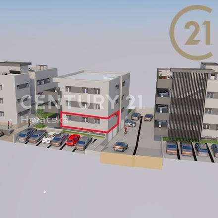 Prodej přízemního bytu v novostavbě 69 m²  přímo u moře - Sukošan, Chorvatsko