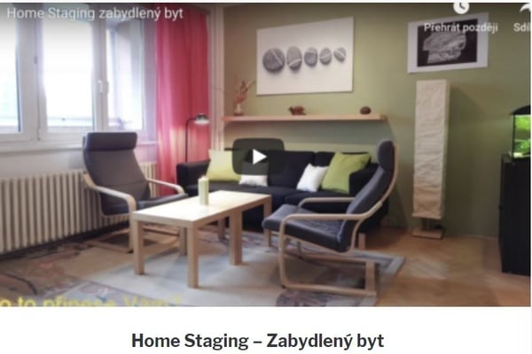 Home Staging – Zabydlený byt