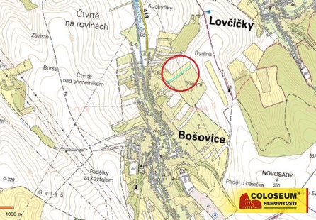Prodej pozemku v lokalitě Bošovice, okres Vyškov | Realitní kancelář Blansko