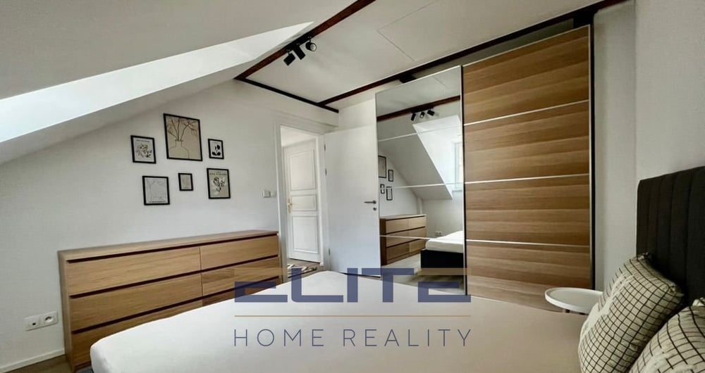 Pronájem vybaveného podkrovního bytu 2+kk 44 m², Liberec - TISKÁRNA KRISTIÁNOV