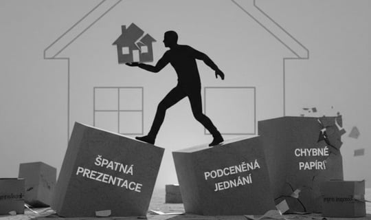 Pět nejčastějších kopanců, když prodáváte nemovitost na vlastní pěst