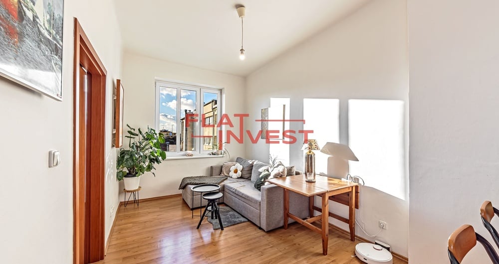 Prodej slunného bytu 2+kk 41,3 m², Praha - Libeň