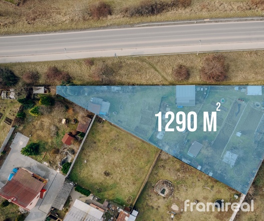 Prodej pozemky pro bydlení, 1 290 m² - Šternberk