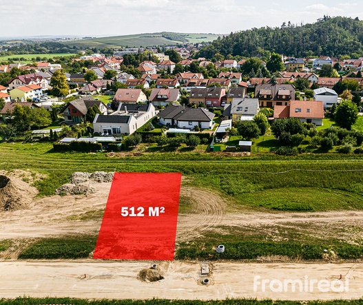 Prodej pozemku pro bydlení, 512 m² - Ostopovice