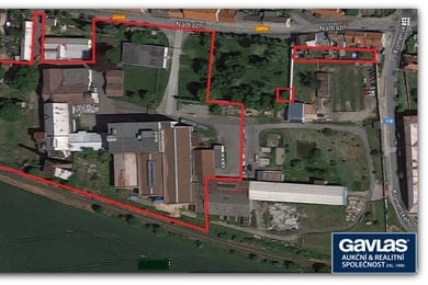 Výrobní a skladovací areál na pozemcích  o velikosti 20.613 m 2 - Zlonice, Ev.č.: CSDD3417G