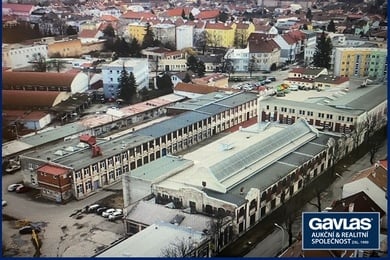 Dvě výrobní haly, podlahová plocha 3590 m2, ul. Vrahovická 4308, Prostějov, Olomoucký kraj, Ev.č.: 60293