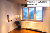 ložnice - foto upravené pomocí AI