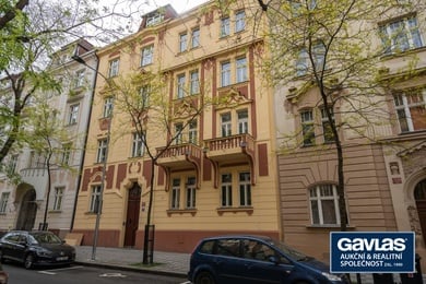 Velký byt 4+kk (mezonet), podlahová plocha 186 m2, ul. Moravská, Praha 2– Vinohrady., Ev.č.: 60385