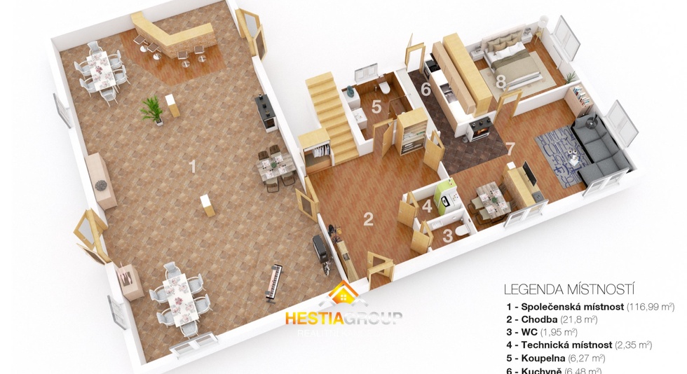 3D-layout Hestia