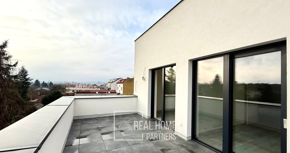 Prodej novostavba, cihlový byt 3+kk 84 m2, Brno - Židenice