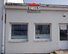 recepce u vjezdu do areálu