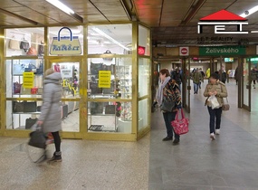 Obchod - metro Želivského, 13 m2