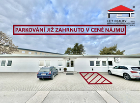 Pronájem kanceláře s parkováním (cca 25 m²) - Brno - Židenice
